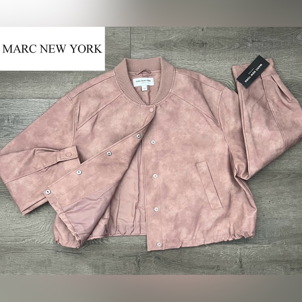 MARC NEW YORK Women’s | Size: Large | Faux Leather Color: Pink